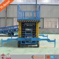 6 m 2T china supplier CE cheap mobile hydraulic scissor lift/hydraulic jack